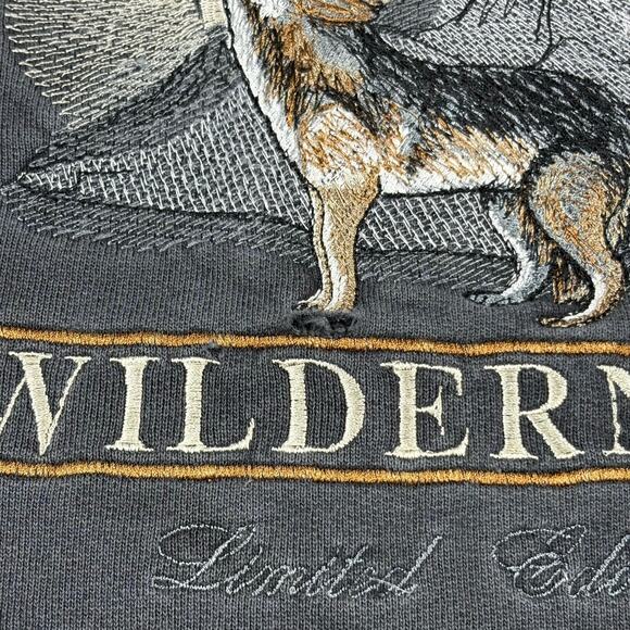 Vintage Briar Creek Embroidered Wilderness Limited Edition Sweatshirt Mens Sz XL - Picture 4 of 7